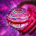 Original Flying Orb Ball | Aerodynamic Flight Spinner with LED Effects | 360° Rotation & Boomerang Function | Shock-Resistant Housing & USB Fast Charging