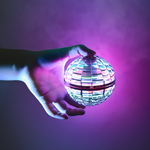 Original Flying Orb Ball | Aerodynamic Flight Spinner with LED Effects | 360° Rotation & Boomerang Function | Shock-Resistant Housing & USB Fast Charging