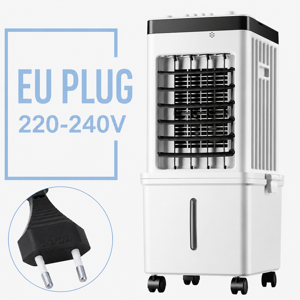 Portable Tower Cooling Fan - Ventless Air Conditioner
