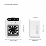Compact Portable Air Conditioner and Cooling Fan for Rooms