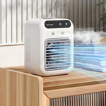 Compact Portable Air Conditioner and Cooling Fan for Rooms