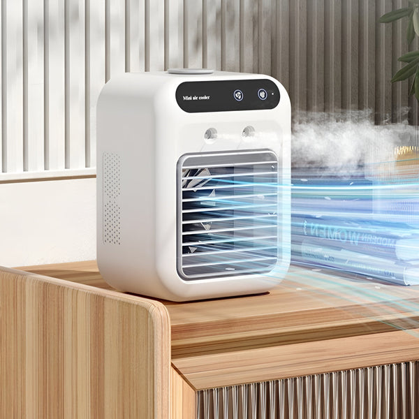 Compact Portable Air Conditioner and Cooling Fan for Rooms