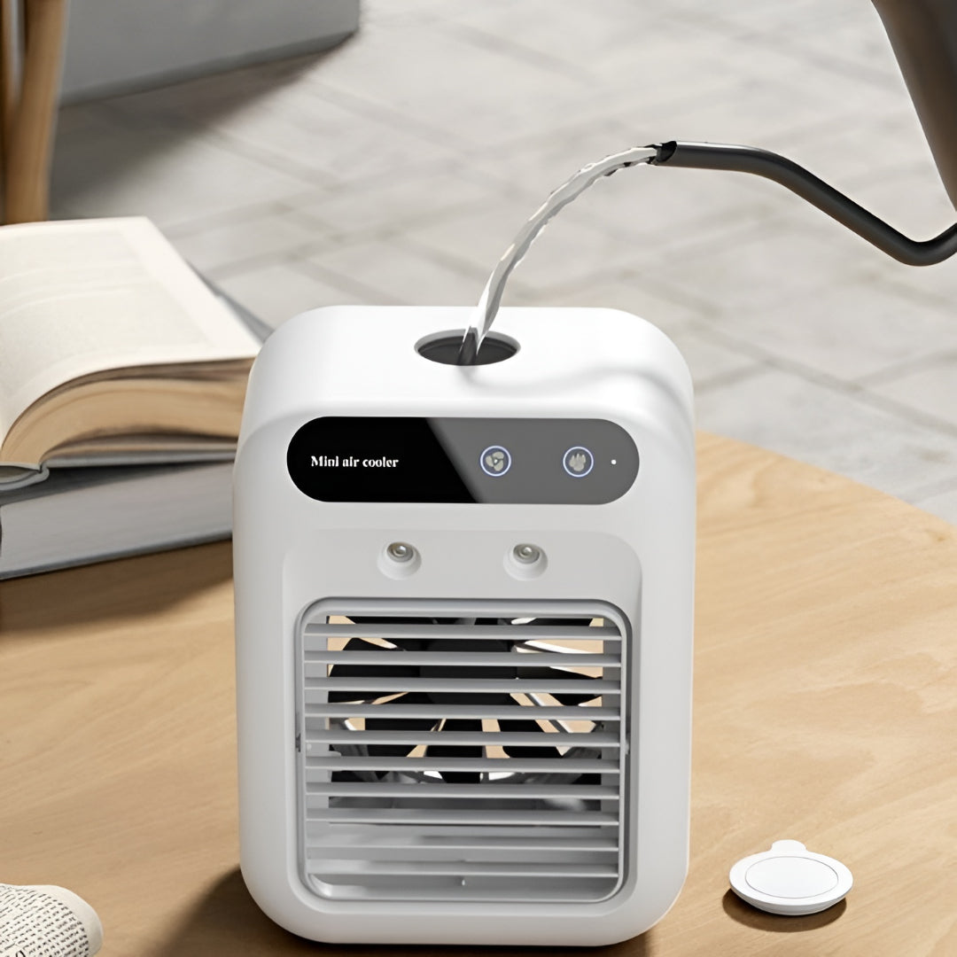 Compact Portable Air Conditioner and Cooling Fan for Rooms