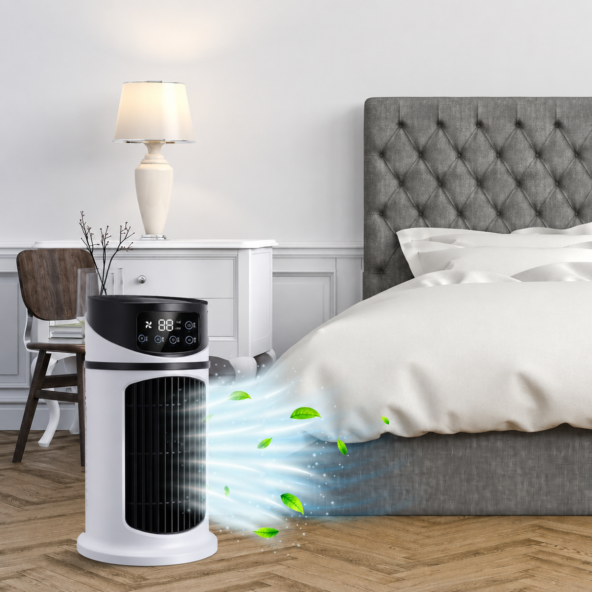 Portable Stand-Up Tower Air Conditioner Fan