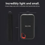 Top High-Speed Portable External SSD Drive with Shockproof Storage
