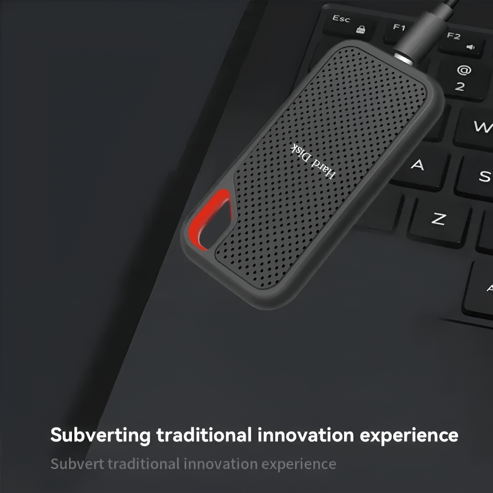 Top High-Speed Portable External SSD Drive with Shockproof Storage