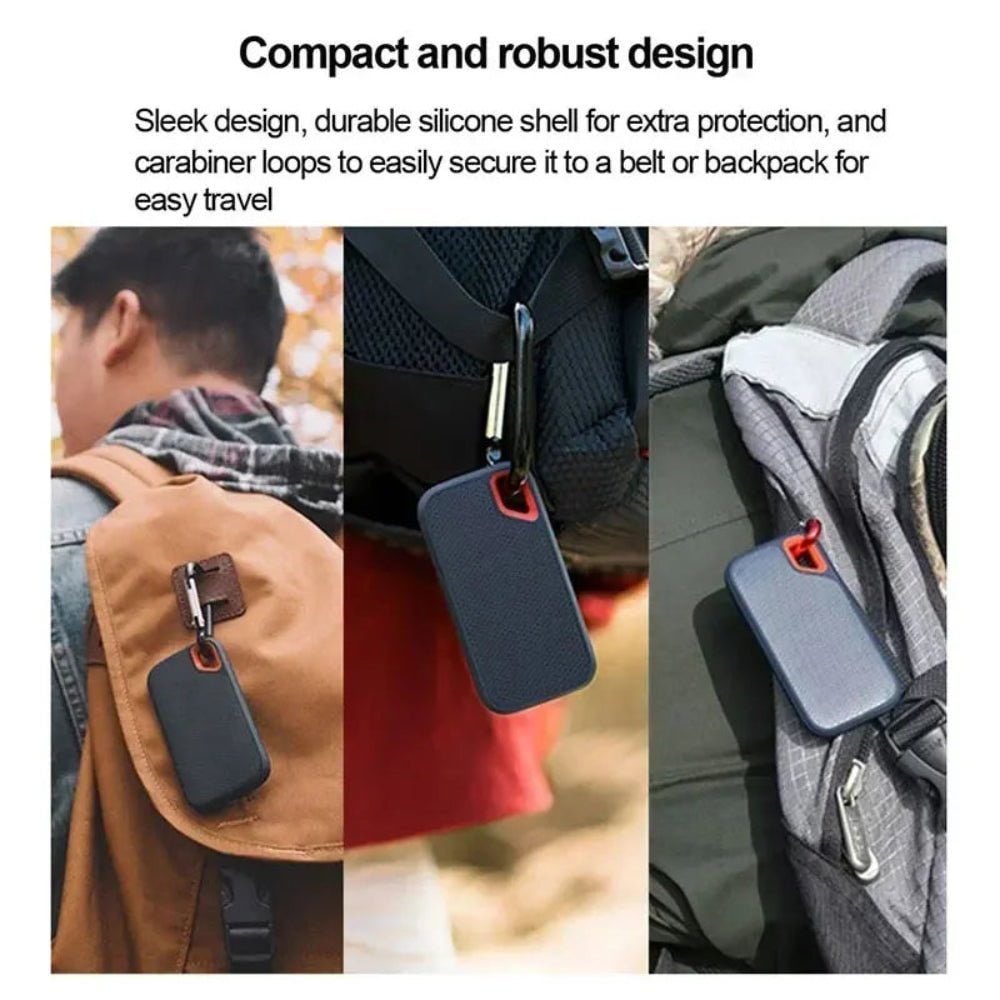 Top High-Speed Portable External SSD Drive with Shockproof Storage