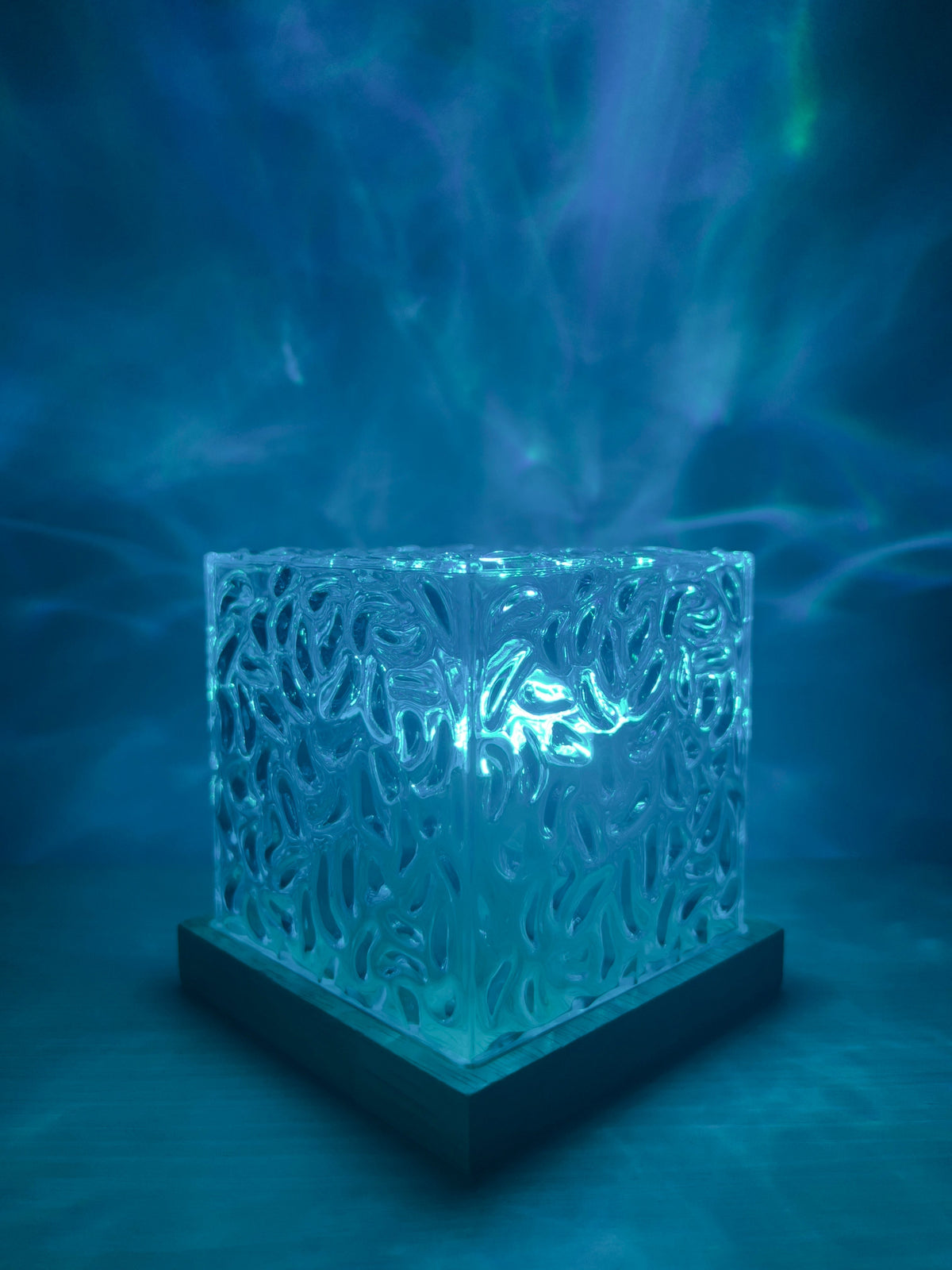 LED Night Light Water Wave Projector