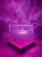 LED Night Light Water Wave Projector