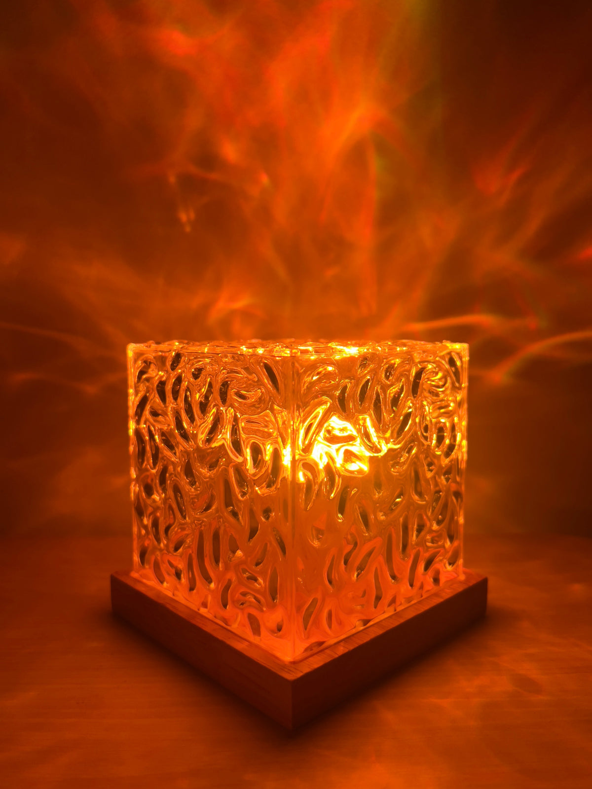 LED Night Light Water Wave Projector