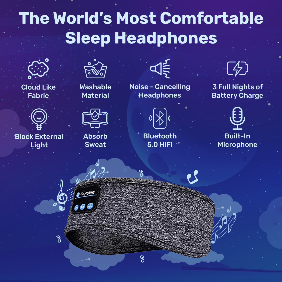 Wireless Sleep Headphones