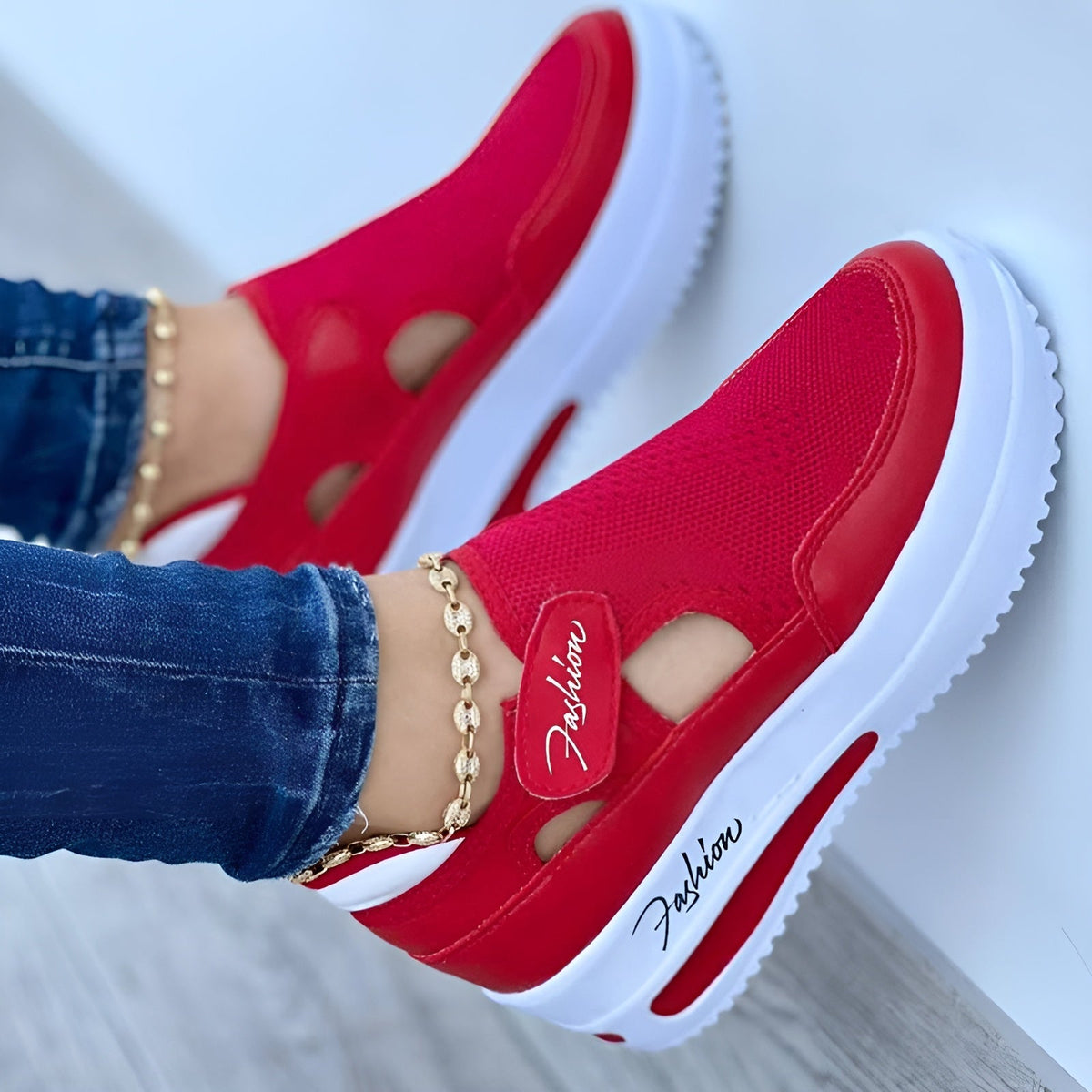 Women's Orthopedic Sneakers with Memory Foam | Comfortable and Breathable Shoes for Daily Wear and Leisure