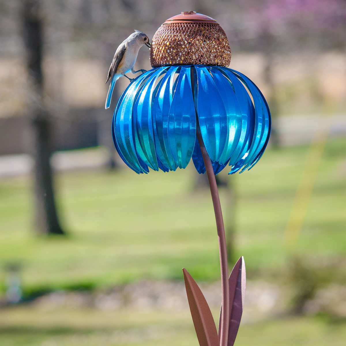 Weather-Resistant Bird Feeder House | Decorative Feeder for Garden and Balcony