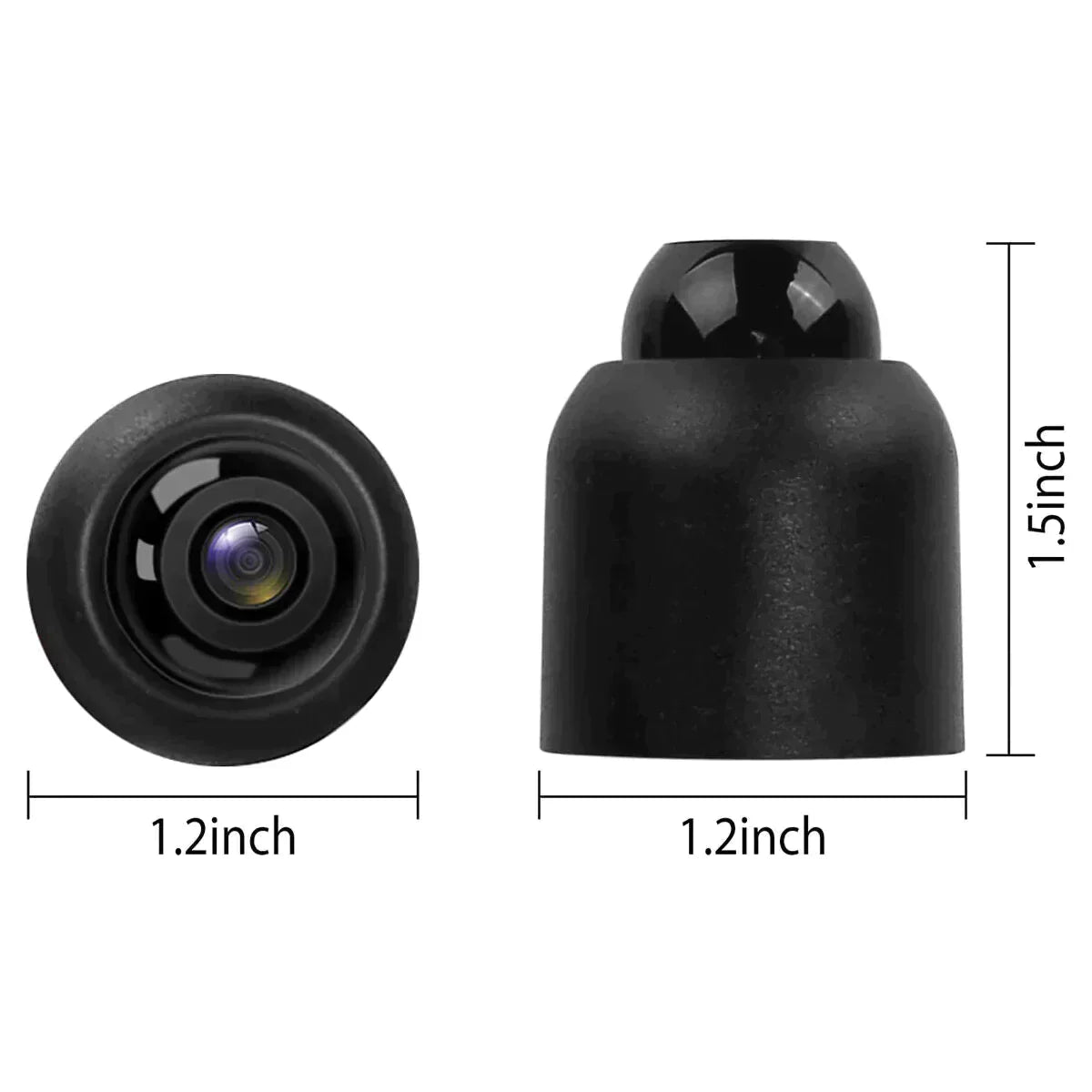 Ultra-Compact WiFi IP Camera | 1080p Full HD | 120° Wide-Angle Lens | Infrared Night Vision & Motion Sensor | 2-Way Audio | Worldwide Remote Access