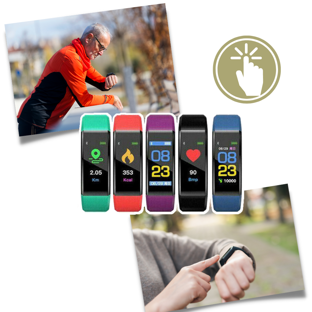 Senior Smartwatch | Monitor Heart Rate & Blood Pressure Anytime