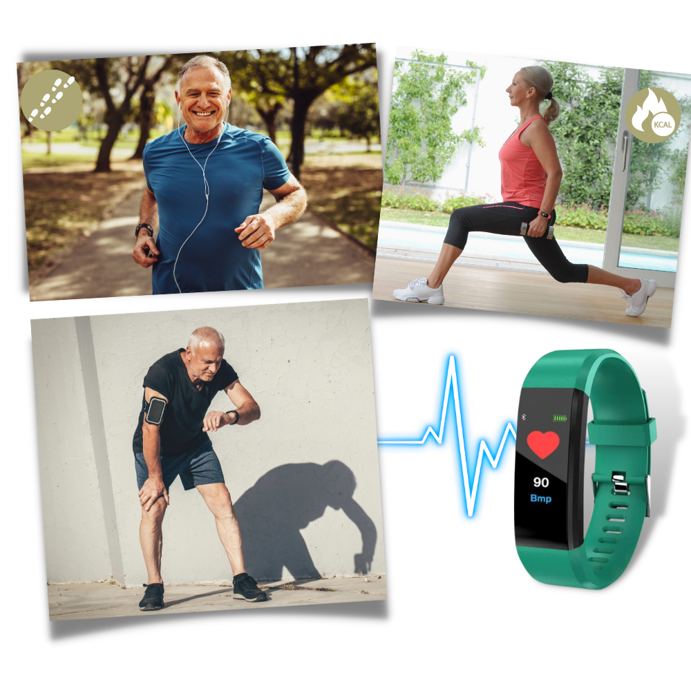 Senior Smartwatch | Monitor Heart Rate & Blood Pressure Anytime