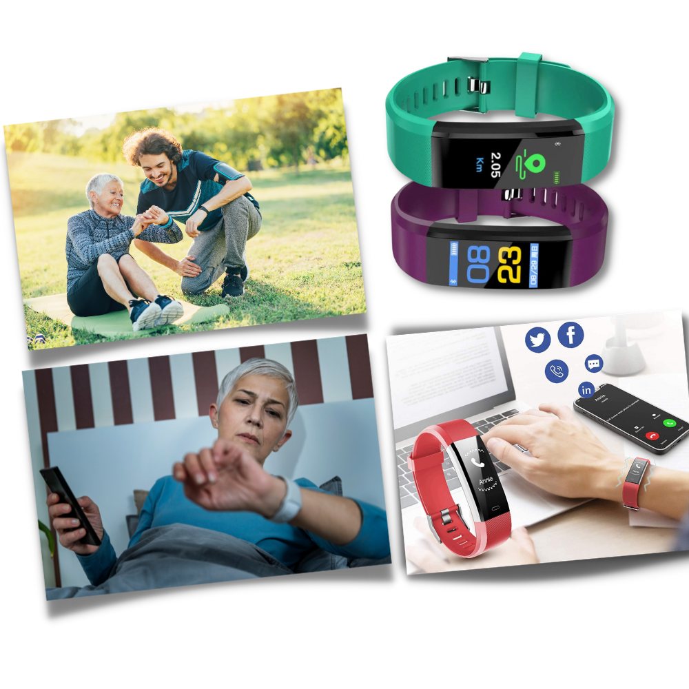 Senior Smartwatch | Monitor Heart Rate & Blood Pressure Anytime
