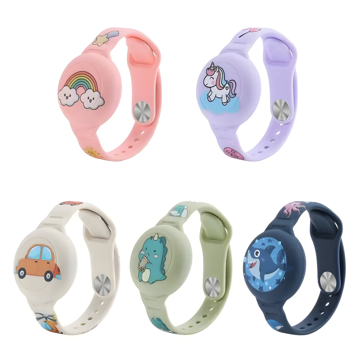 Silicone GPS Tracker Wristband for Kids