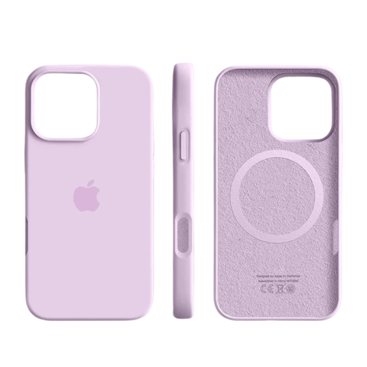 MagSafe-Compatible Case with Smooth Silicone Finish