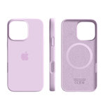 MagSafe-Compatible Case with Smooth Silicone Finish
