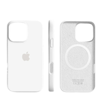 MagSafe-Compatible Case with Smooth Silicone Finish