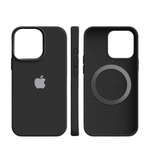 MagSafe-Compatible Case with Smooth Silicone Finish