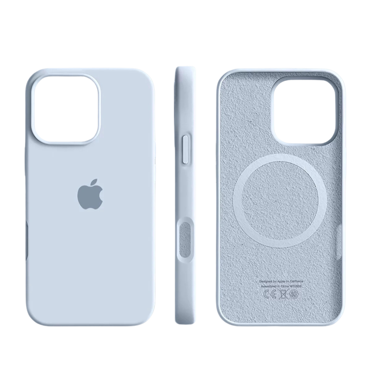 MagSafe-Compatible Case with Smooth Silicone Finish