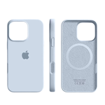 MagSafe-Compatible Case with Smooth Silicone Finish