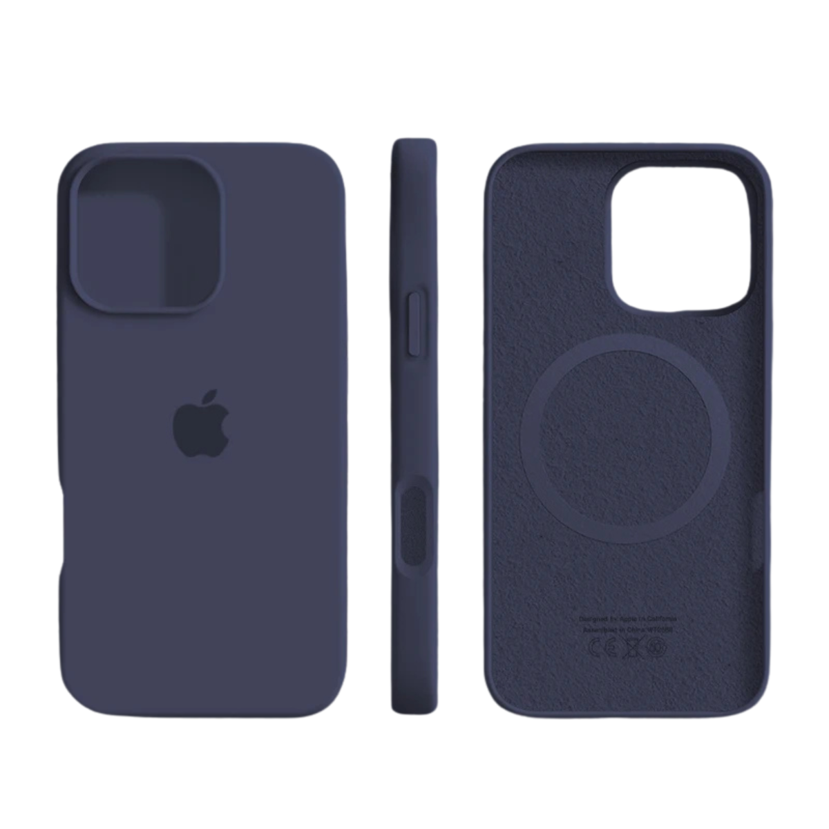 MagSafe-Compatible Case with Smooth Silicone Finish