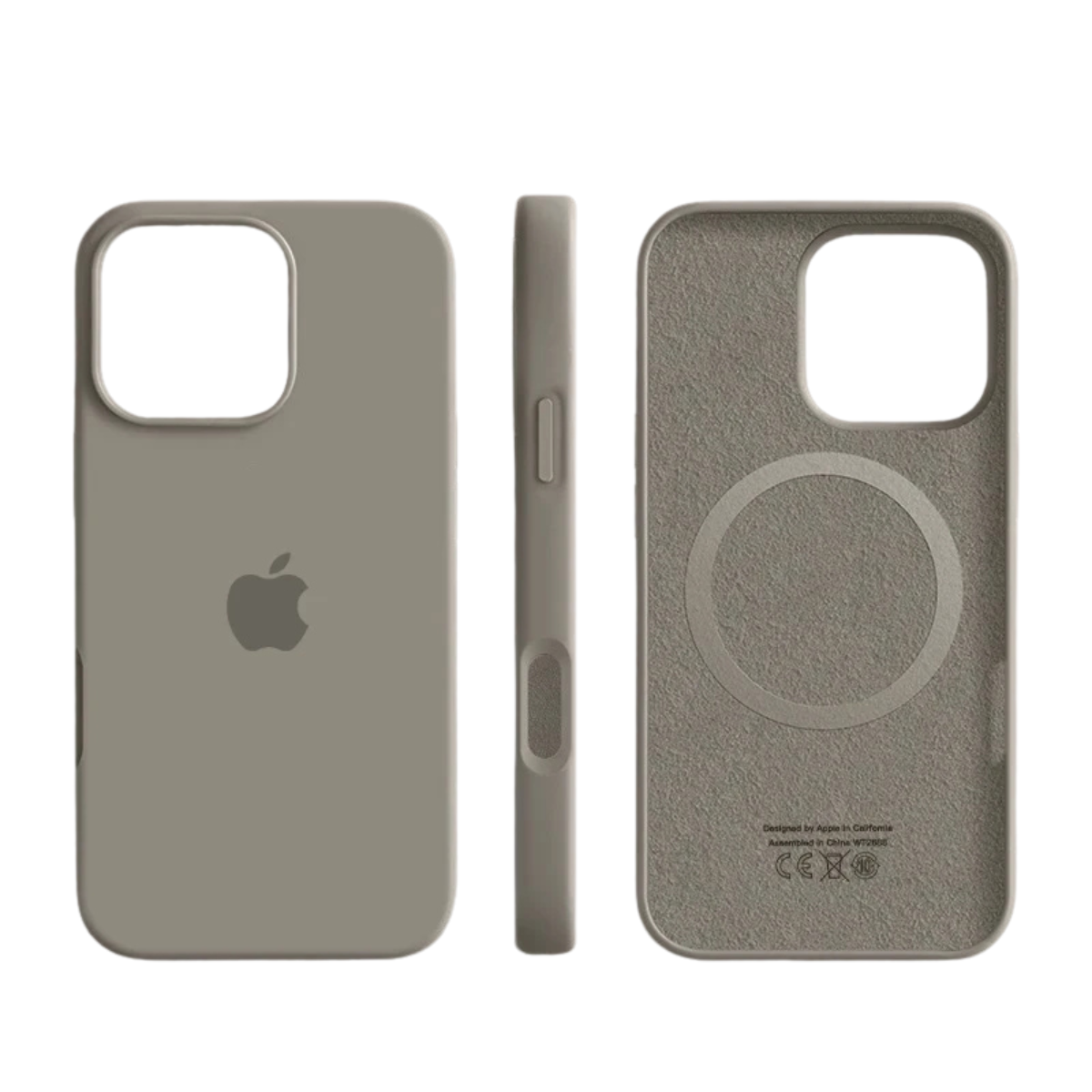 MagSafe-Compatible Case with Smooth Silicone Finish