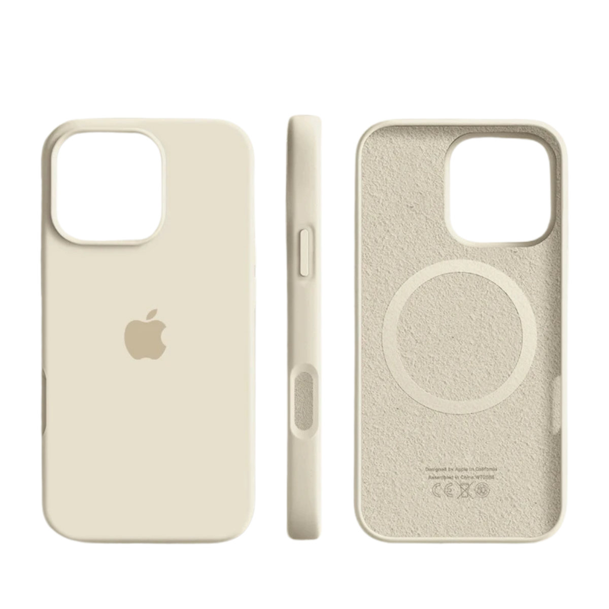 MagSafe-Compatible Case with Smooth Silicone Finish
