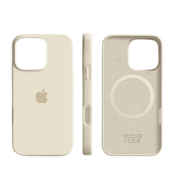 MagSafe-Compatible Case with Smooth Silicone Finish