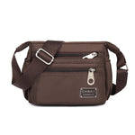 Women's Water-Repellent Nylon Crossbody Bag | Versatile Shoulder Bag with Multiple Compartments