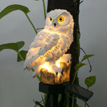 Owl Garden Lamp with Solar Power - OwlGlow