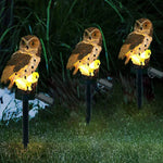 Owl Garden Lamp with Solar Power - OwlGlow