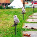 Owl Garden Lamp with Solar Power - OwlGlow