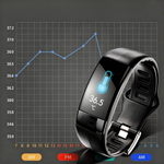 Color Display Fitness Smartwatch — IP67 Waterproof, USB Charging, 10-Day Battery Life