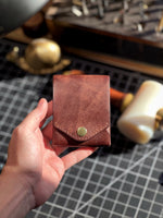 Handmade Full Grain Leather Wallet with Pen Slot