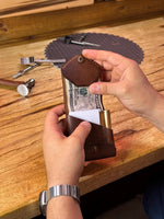 Handmade Full Grain Leather Wallet with Pen Slot