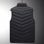 Graphene Heating Vest | USB Rechargeable Heating Zones | Black