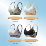 Wireless Push-Up Bra with Lifting and Anti-Sagging Features