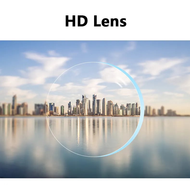 High Hardness Anti-Blue Progressive Dual-Use Reading Glasses for Distance and Near Vision