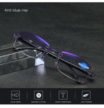 High Hardness Anti-Blue Progressive Dual-Use Reading Glasses for Distance and Near Vision