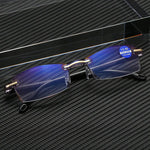 High Hardness Anti-Blue Progressive Dual-Use Reading Glasses for Distance and Near Vision