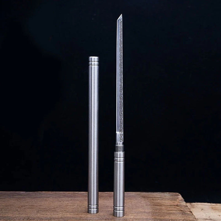 Stainless Steel Pocket Knife Set (2-Piece Set)