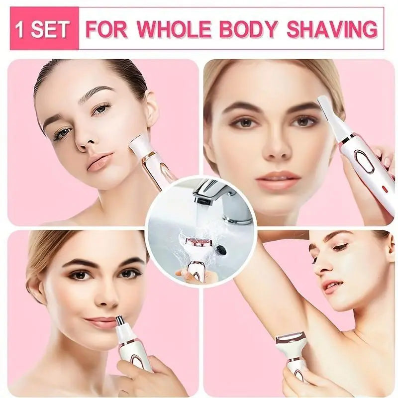 4-in-1 Electric Razor for Women | 50% OFF