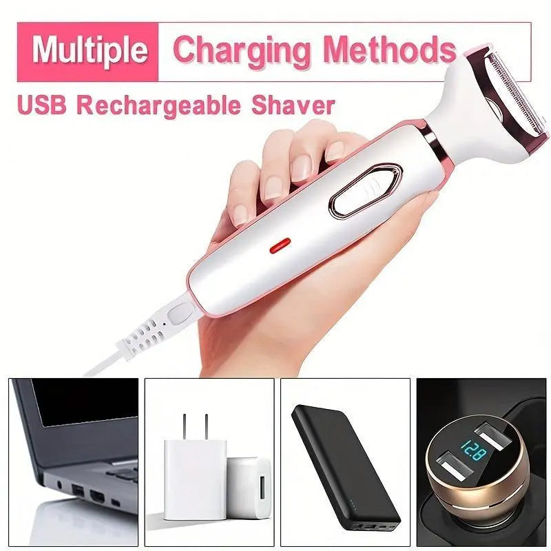 4-in-1 Electric Razor for Women | 50% OFF
