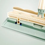 Flat Mop with Stainless Steel Handle and Reusable, Washable Cleaning Cloths