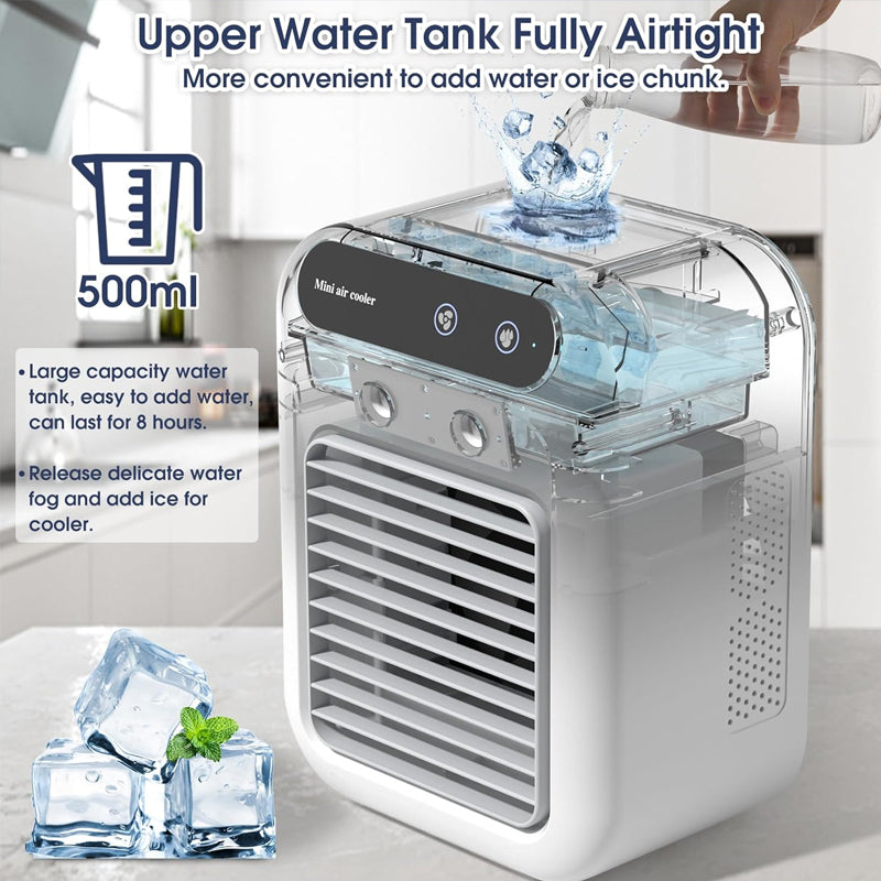 Mini Portable Air Cooler and Humidifier