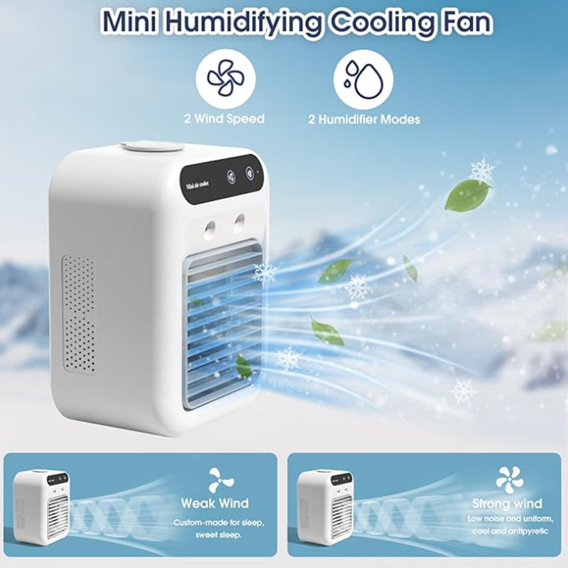 Mini Portable Air Cooler and Humidifier